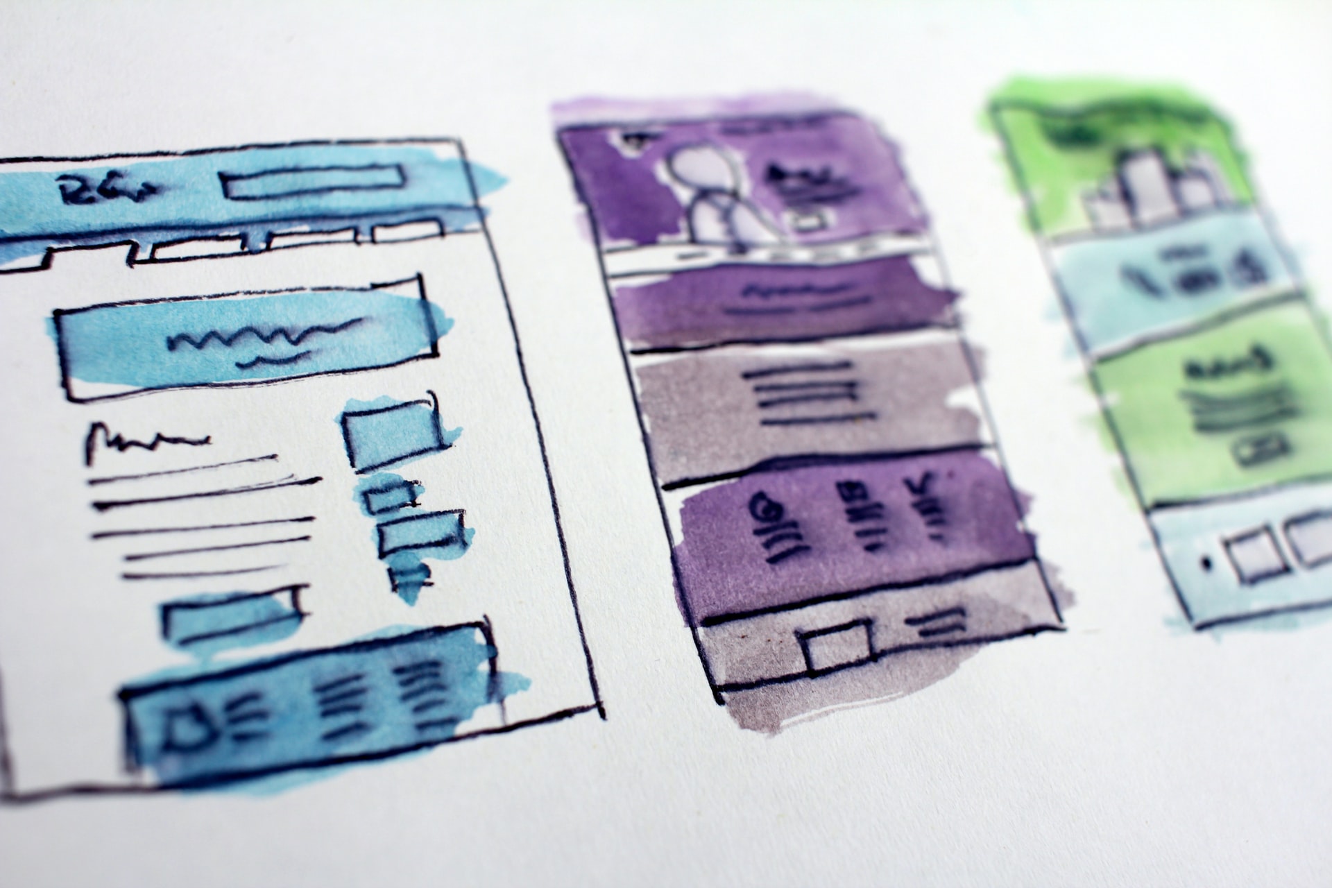 Web design layout