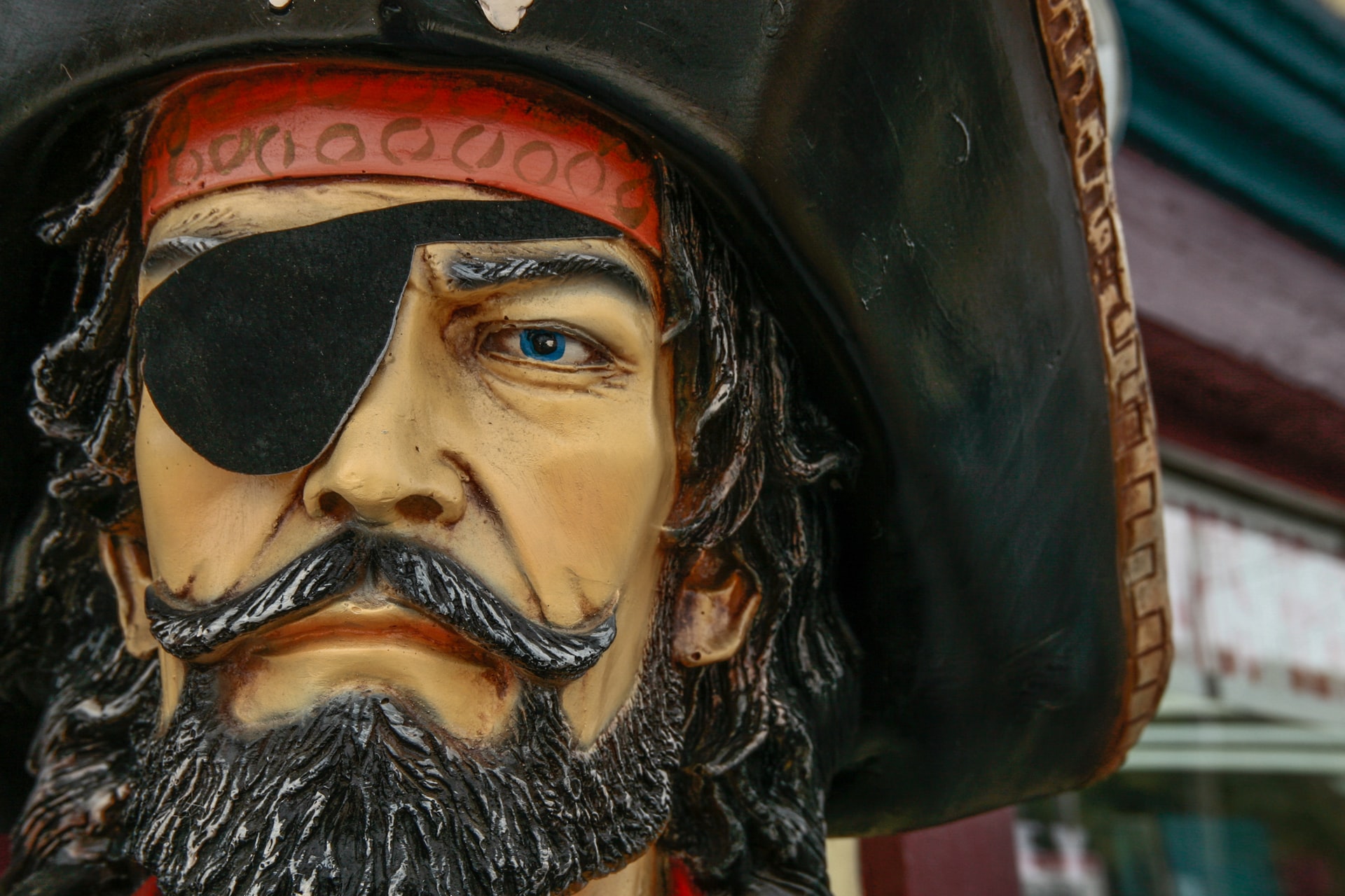 Pirate statue